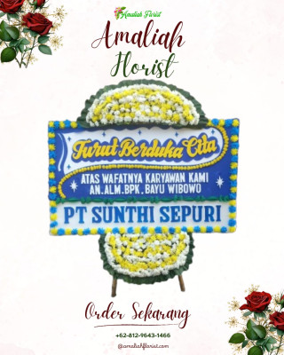 Papan Bunga Duka di Dembe I