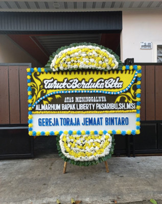 Papan Bunga Duka di Dembe I